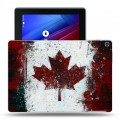 Дизайнерский силиконовый чехол для ASUS ZenPad 10 флаг канады