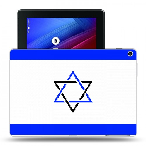Дизайнерский силиконовый чехол для ASUS ZenPad 10 флаг Израиля