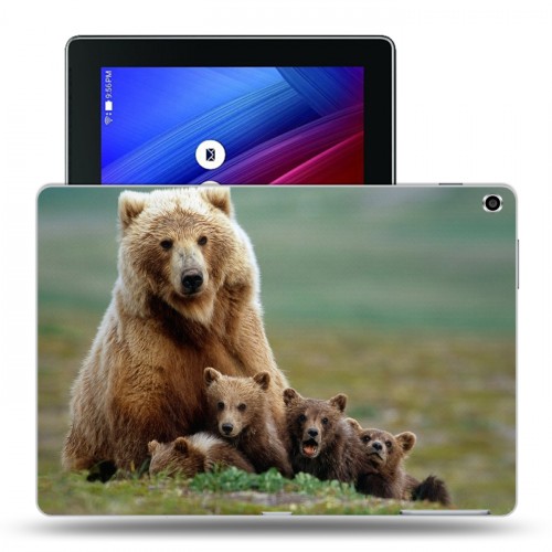 Дизайнерский силиконовый чехол для ASUS ZenPad 10 Медведи