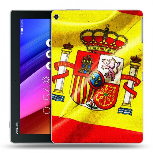 Дизайнерский силиконовый чехол для ASUS ZenPad 10 Флаг Испании