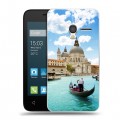 Дизайнерский пластиковый чехол для Alcatel One Touch Pixi 3 (4.5) венеция