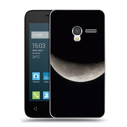Дизайнерский пластиковый чехол для Alcatel One Touch Pixi 3 (4.5) Луна
