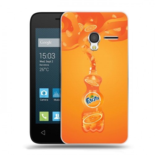 Дизайнерский пластиковый чехол для Alcatel One Touch Pixi 3 (4.5) Fanta