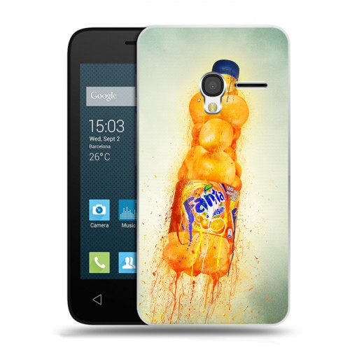 Дизайнерский пластиковый чехол для Alcatel One Touch Pixi 3 (4.5) Fanta