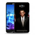 Дизайнерский пластиковый чехол для ASUS ZenFone Max Барак Обама