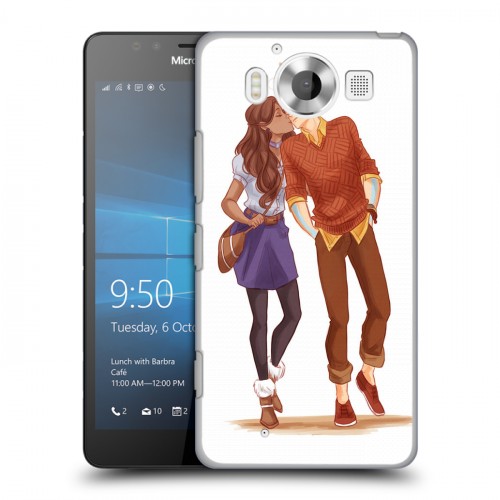 Дизайнерский пластиковый чехол для Microsoft Lumia 950 Аватар