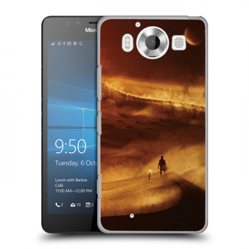 Дизайнерский пластиковый чехол для Microsoft Lumia 950 Дюна 2021