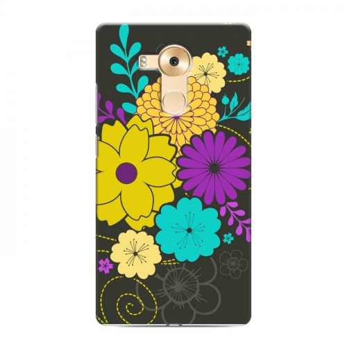 Дизайнерский силиконовый чехол для Huawei Mate 8 Цветы кимоно