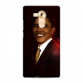 Дизайнерский пластиковый чехол для Huawei Mate 8 Барак Обама