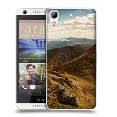 Дизайнерский силиконовый чехол для HTC Desire 626 горы