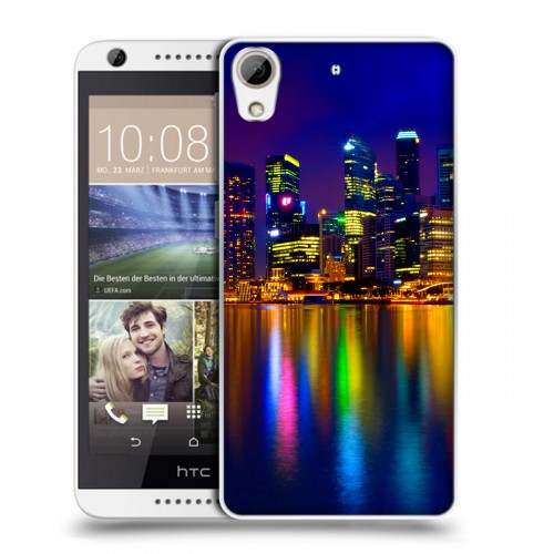 Дизайнерский пластиковый чехол для HTC Desire 626 Сингапур