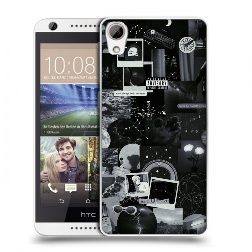 Дизайнерский силиконовый чехол для HTC Desire 626 Коллаж