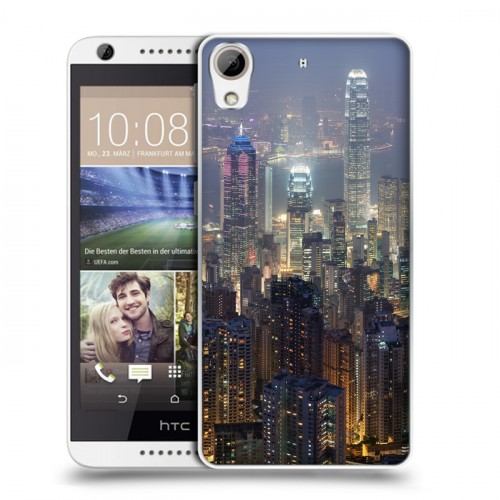 Дизайнерский силиконовый чехол для HTC Desire 626 Гонконг