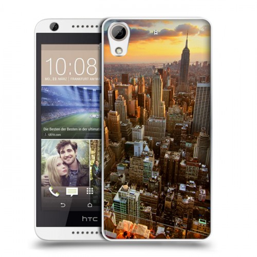 Дизайнерский пластиковый чехол для HTC Desire 626 Нью-Йорк