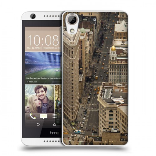 Дизайнерский силиконовый чехол для HTC Desire 626 Нью-Йорк