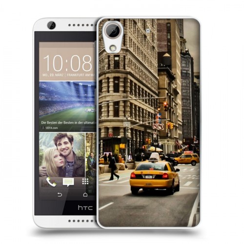 Дизайнерский пластиковый чехол для HTC Desire 626 Нью-Йорк