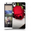 Дизайнерский пластиковый чехол для HTC Desire 626 Розы
