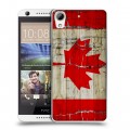 Дизайнерский силиконовый чехол для HTC Desire 626 Флаг Канады