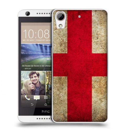 Дизайнерский силиконовый чехол для HTC Desire 626 Флаг Грузии