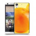 Дизайнерский силиконовый чехол для HTC Desire 626 Апельсины