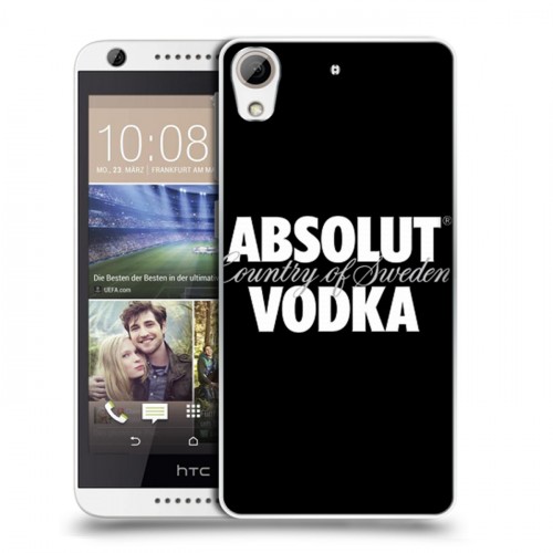 Дизайнерский силиконовый чехол для HTC Desire 626 Absolut