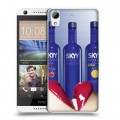 Дизайнерский силиконовый чехол для HTC Desire 626 Skyy Vodka