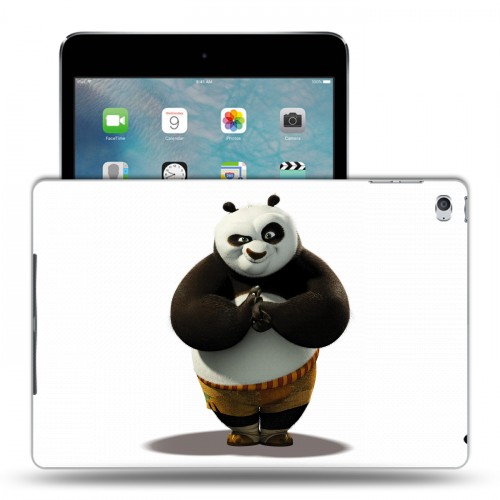 Дизайнерский пластиковый чехол для Ipad Mini 4 Кунг-фу панда