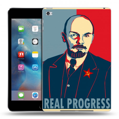 Дизайнерский пластиковый чехол для Ipad Mini 4 Владимир Ленин