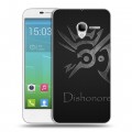 Дизайнерский силиконовый чехол для Alcatel One Touch POP 3 5 Dishonored 2