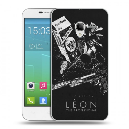 Дизайнерский силиконовый чехол для Alcatel One Touch POP 3 5 Leon