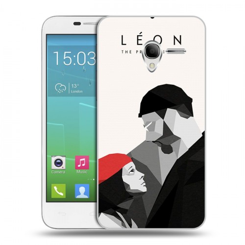 Дизайнерский силиконовый чехол для Alcatel One Touch POP 3 5 Leon