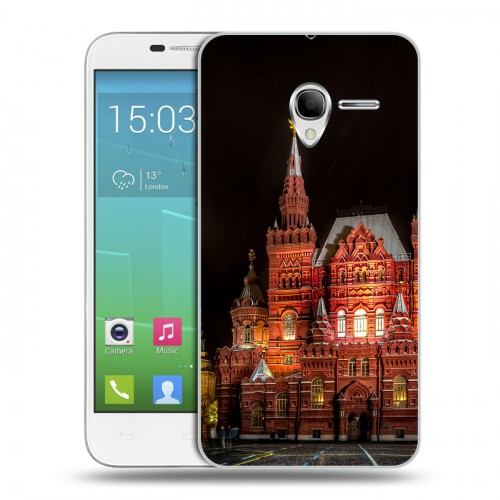 Дизайнерский силиконовый чехол для Alcatel One Touch POP 3 5 Москва