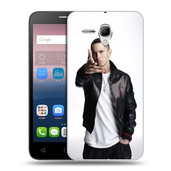 Дизайнерский силиконовый чехол для Alcatel One Touch POP 3 5.5 Eminem (на заказ)