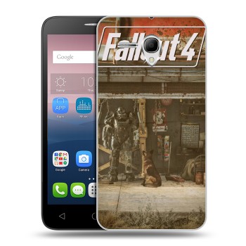 Дизайнерский силиконовый чехол для Alcatel One Touch POP 3 5.5 Fallout (на заказ)