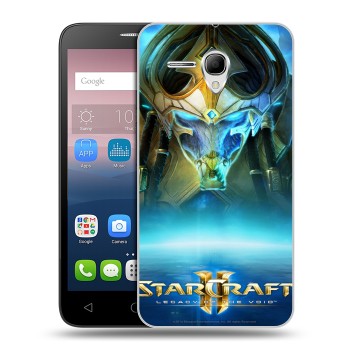 Дизайнерский силиконовый чехол для Alcatel One Touch POP 3 5.5 Starcraft (на заказ)