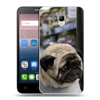 Дизайнерский силиконовый чехол для Alcatel One Touch POP 3 5.5 Собаки (на заказ)
