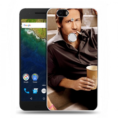 Дизайнерский силиконовый чехол для Google Huawei Nexus 6P Блудливая калифорния