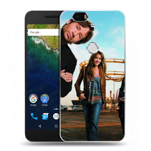 Дизайнерский силиконовый чехол для Google Huawei Nexus 6P Блудливая Калифорния