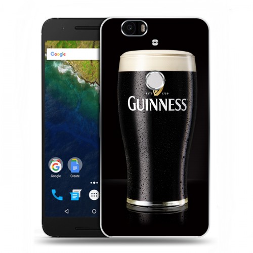 Дизайнерский силиконовый чехол для Google Huawei Nexus 6P Guinness