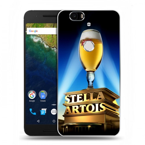 Дизайнерский силиконовый чехол для Google Huawei Nexus 6P Stella Artois