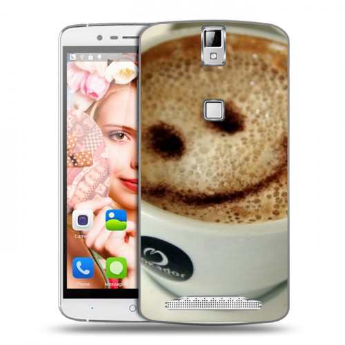 Дизайнерский пластиковый чехол для Elephone P8000 Кофе напиток