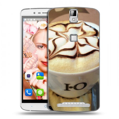 Дизайнерский пластиковый чехол для Elephone P8000 Кофе напиток