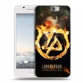 Дизайнерский пластиковый чехол для HTC One A9 Linkin Park