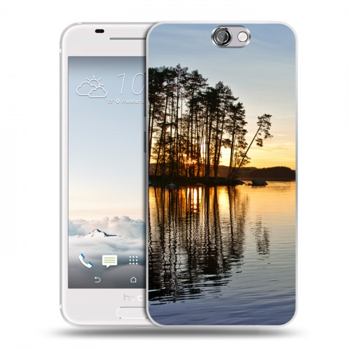 Дизайнерский силиконовый чехол для HTC One A9 озеро