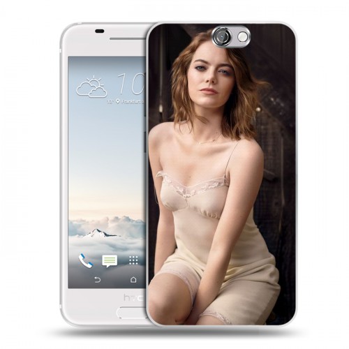 Дизайнерский пластиковый чехол для HTC One A9 Эмма Стоун