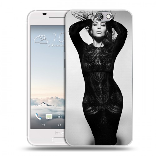 Дизайнерский пластиковый чехол для HTC One A9 Ким Кардашьян