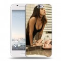 Дизайнерский пластиковый чехол для HTC One A9 меган фокс