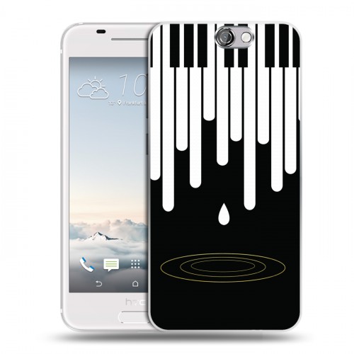 Дизайнерский пластиковый чехол для HTC One A9 Дизайнерское пианино