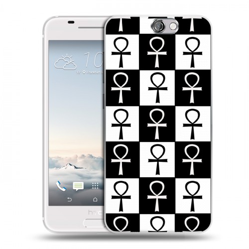 Дизайнерский пластиковый чехол для HTC One A9 Мир крестов