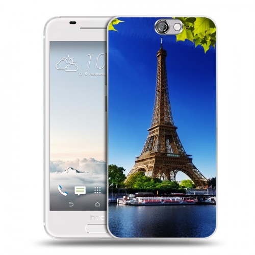Дизайнерский пластиковый чехол для HTC One A9 Париж